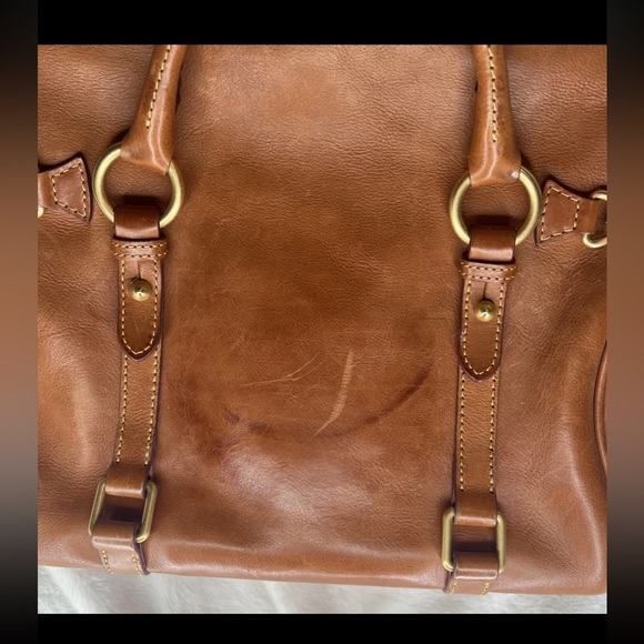 Dooney & Bourke Florentine (natural) Satchel- classic size - Picture 11 of 16